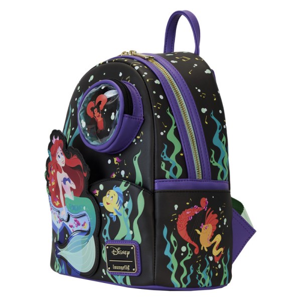 MINI MOCHILA La Sirenita 35 Aniversario La vida son las Burbujas - DISNEY LOUNGEFLY