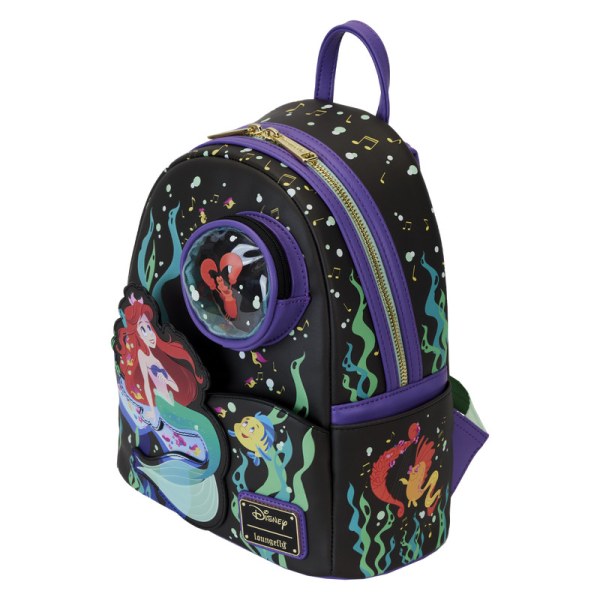MINI MOCHILA La Sirenita 35 Aniversario La vida son las Burbujas - DISNEY LOUNGEFLY