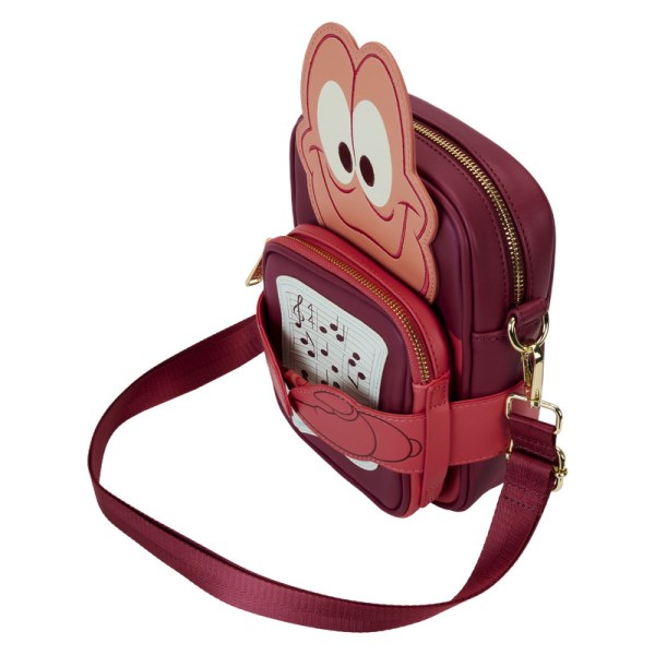 Bolso Bandolera con monedero La Sirenita 35 Aniversario Sebastian Crossbuddies® Cosplay - DISNEY LOUNGEFLY