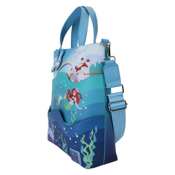Bolsa Tote La Sirenita 35 Aniversario Life is the Bubbles - DISNEY LOUNGEFLY
