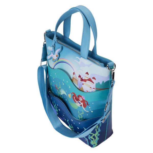 Bolsa Tote La Sirenita 35 Aniversario Life is the Bubbles - DISNEY LOUNGEFLY