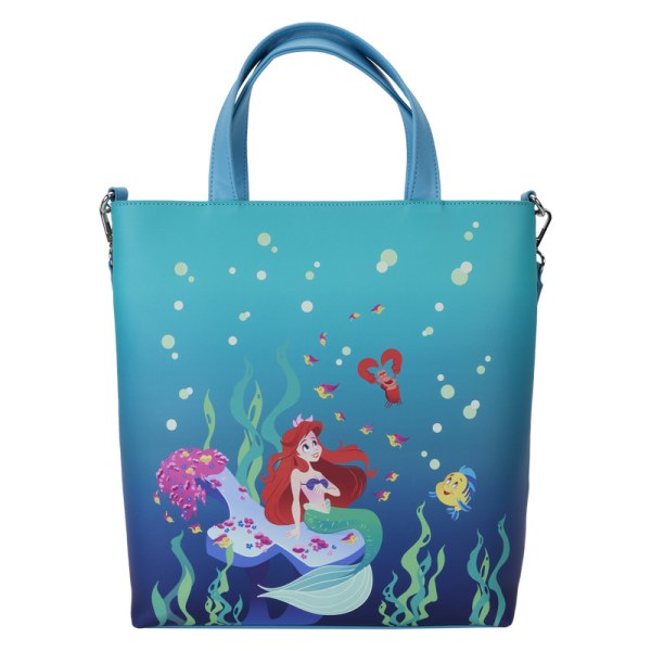 Bolsa Tote La Sirenita 35 Aniversario Life is the Bubbles - DISNEY LOUNGEFLY