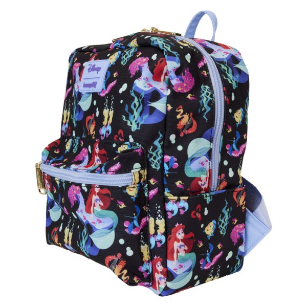 MINI MOCHILA Nylon La Sirenita 35 Aniversario Life is the Bubbles - DISNEY LOUNGEFLY