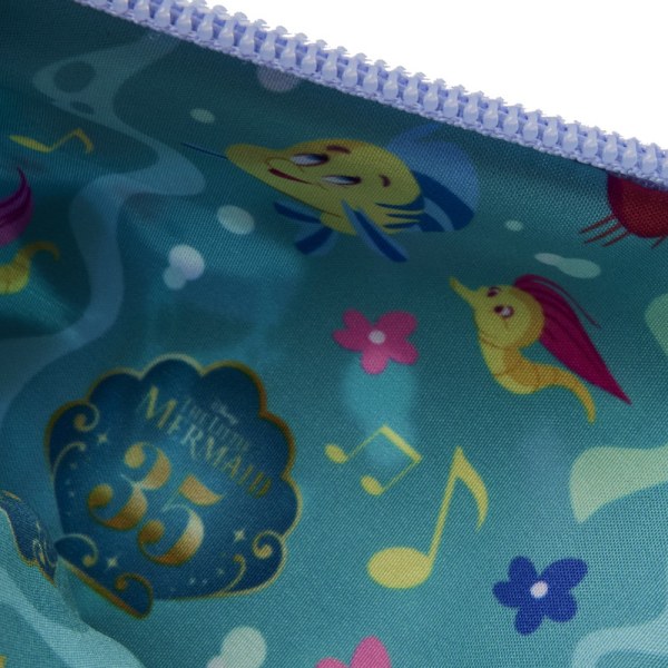 Estuche Muñequera Nylon La Sirenita 35 Aniversario Life is the Bubbles - DISNEY LOUNGEFLY