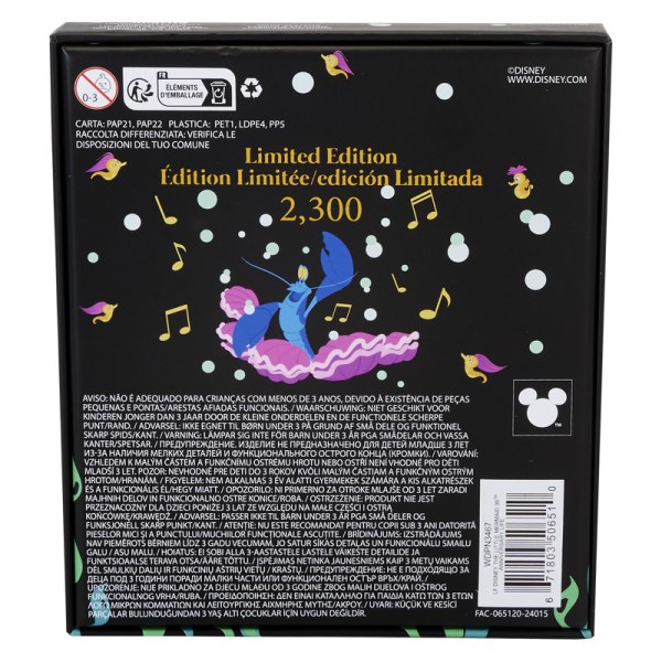PIN de Coleccionista La Sirenita 35 Aniversario Life is the Bubbles Edición Limitada - Disney