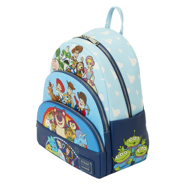 MINI MOCHILA Toy Story colaboraciones Triple Bolsillo - DISNEY LOUNGEFLY