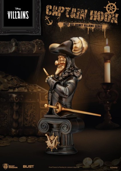 Busto Capitán Garfio - Disney Villains Series