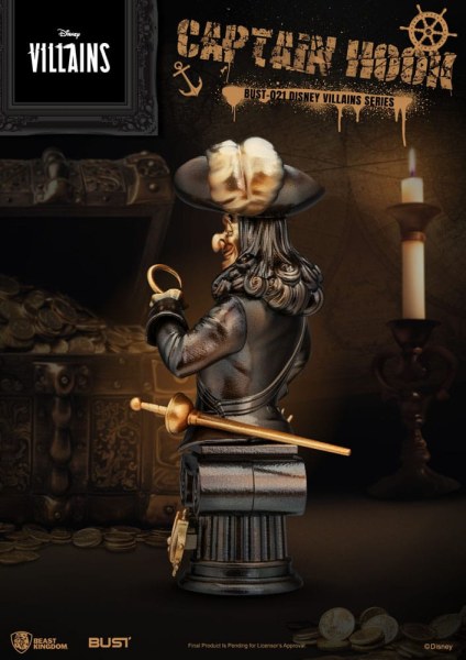 Busto Capitán Garfio - Disney Villains Series