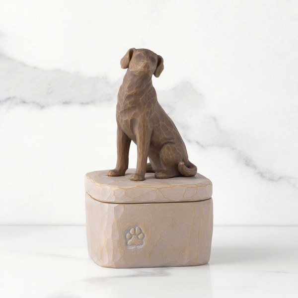 CAJA DE RECUERDOS OSCURO LOVE MY DOG - WILLOW TREE