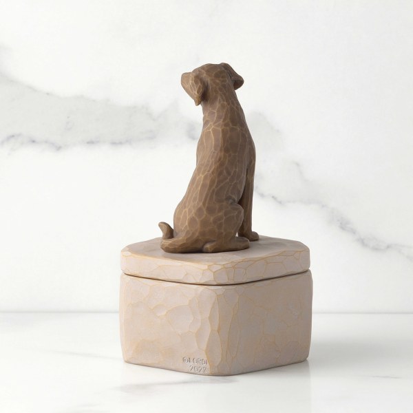 CAJA DE RECUERDOS OSCURO LOVE MY DOG - WILLOW TREE