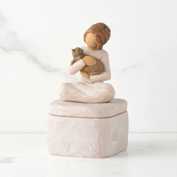 CAJA DE RECUERDO NIÑA BONDAD -  WILLOW TREE