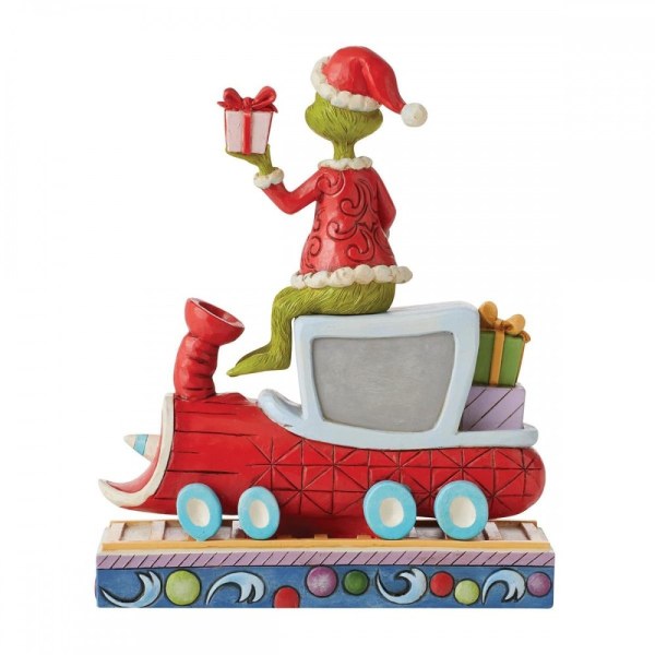 GRINCH EN TREN - JIM SHORE GRINCH