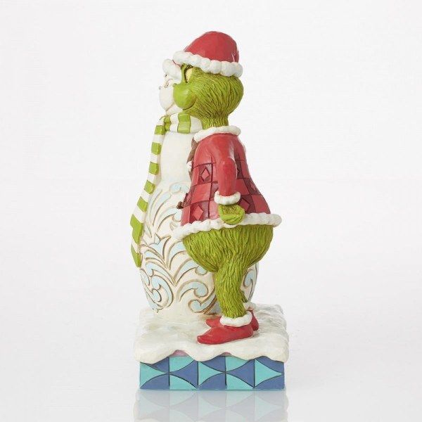GRINCH JUNTO AL MUÑECO DE NIEVE GRINCHY - JIM SHORE GRINCH