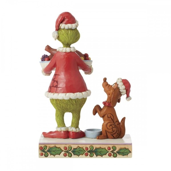 GRINCH CON CENA DE NAVIDAD - JIM SHORE GRINCH