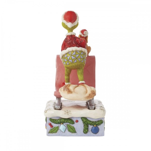 GRINCH Y MAX EN TRINEO - JIM SHORE GRINCH