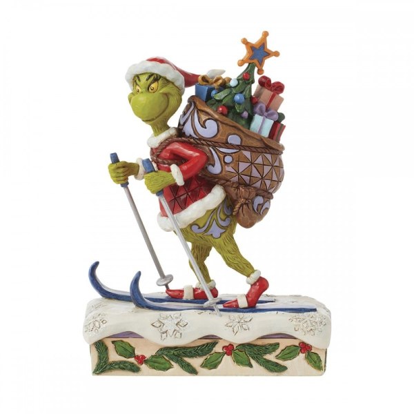 ESQUÍ GRINCH - JIM SHORE GRINCH