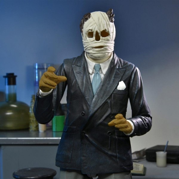 MONSTRUOS UNIVERSALES - FIGURA DE ACCIÓN A ESCALA - ÚLTIMO HOMBRE INVISIBLE