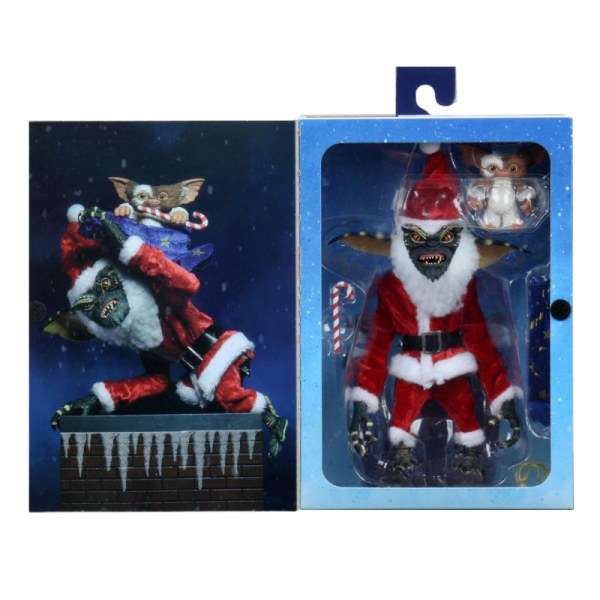 GREMLINS - FIGURA DE ACCIÓN - SANTA STRIPE Y GIZMO