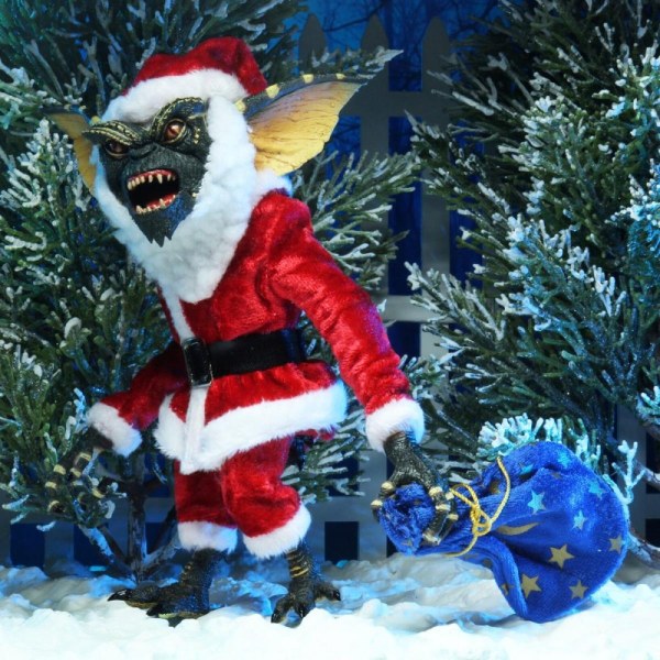 GREMLINS - FIGURA DE ACCIÓN - SANTA STRIPE Y GIZMO