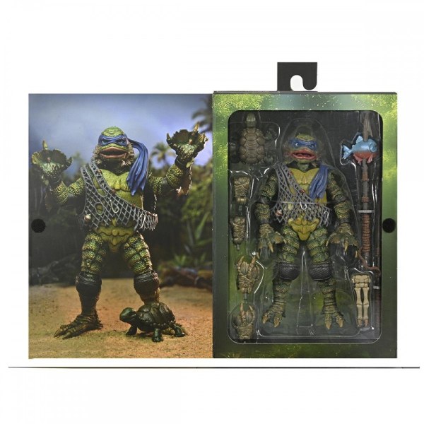 UNIVERSAL MONSTERS X TORTUGAS NINJA - FIGURA DE ACCIÓN - LEONARDO LA CRIATURA