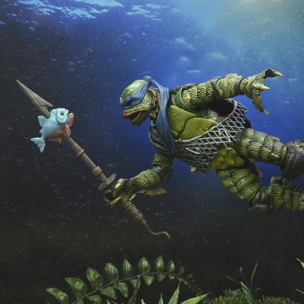 UNIVERSAL MONSTERS X TORTUGAS NINJA - FIGURA DE ACCIÓN - LEONARDO LA CRIATURA