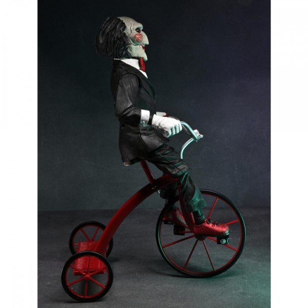 SAW – FIGURA DE ACCIÓN – BILLY SONIDO EN SU TRICICLO
