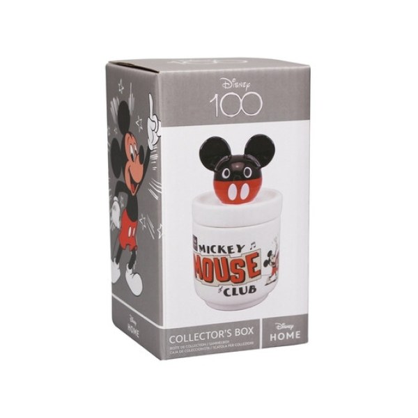 BOTE CERAMICA CON TAPA 3D DISNEY 100 MICKEY MOUSE