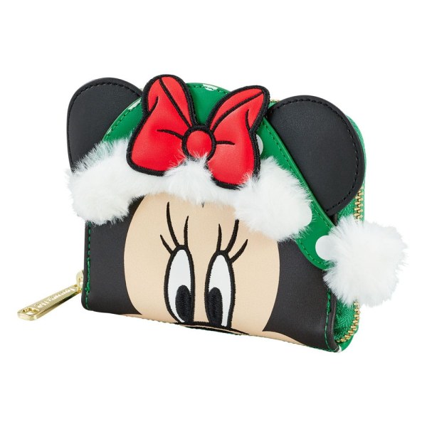 Cartera Minnie Mouse Lunares Navidad - Disney Loungefly