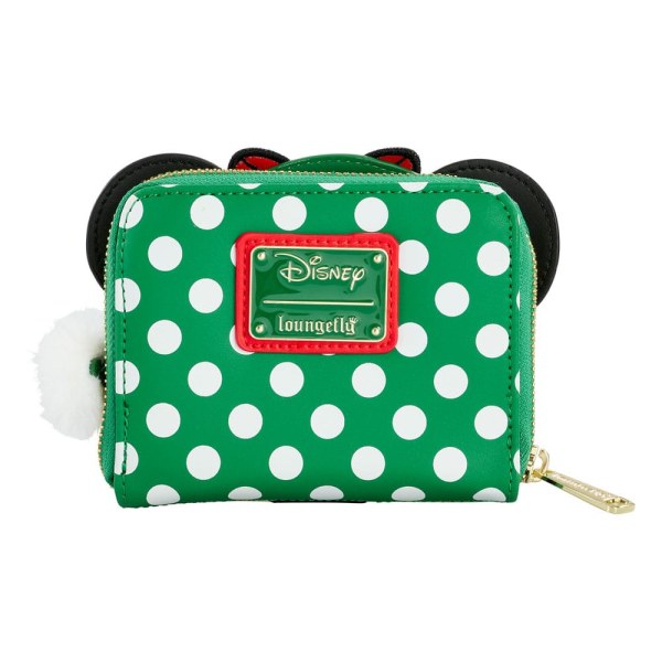Cartera Minnie Mouse Lunares Navidad - Disney Loungefly