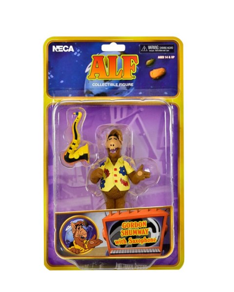 Figura Alf Toony Classic Alf con Saxofón 15 cm