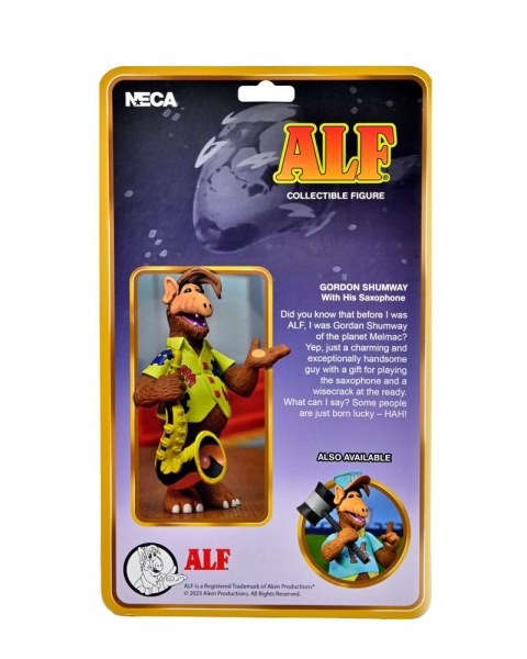 Figura Alf Toony Classic Alf con Saxofón 15 cm
