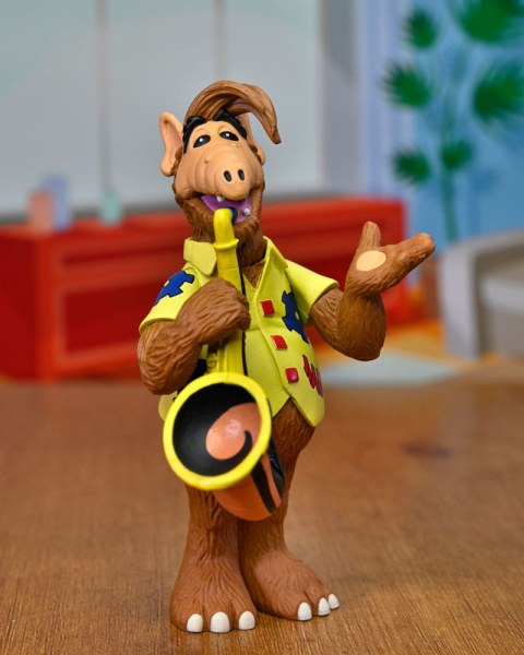 Figura Alf Toony Classic Alf con Saxofón 15 cm