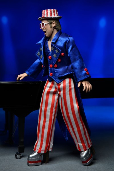 Figura Elton John Vestido Viviendo en el '76 Deluxe Set 20 cm