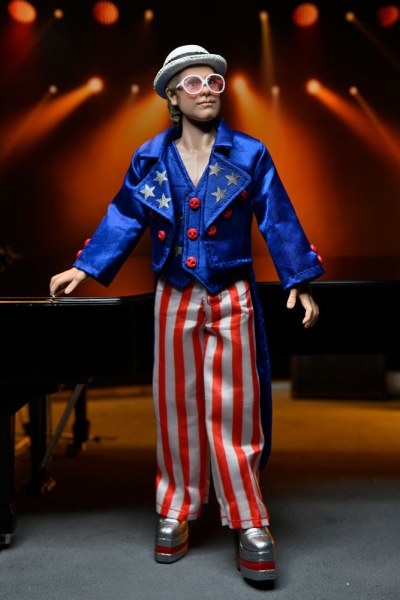 Figura Elton John Vestido Viviendo en el '76 Deluxe Set 20 cm