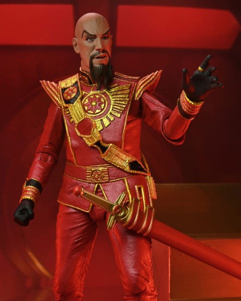 Flash Gordon (1980) figurine Ultimate Ming (Red Military Outfit) 18 cm