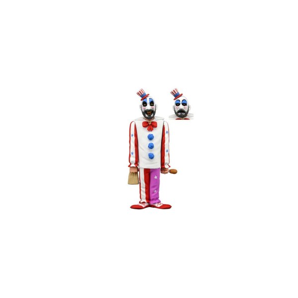 Figura Casa de los 1000 Cadáveres Toony Terrors Capitán Spaulding 15 cm