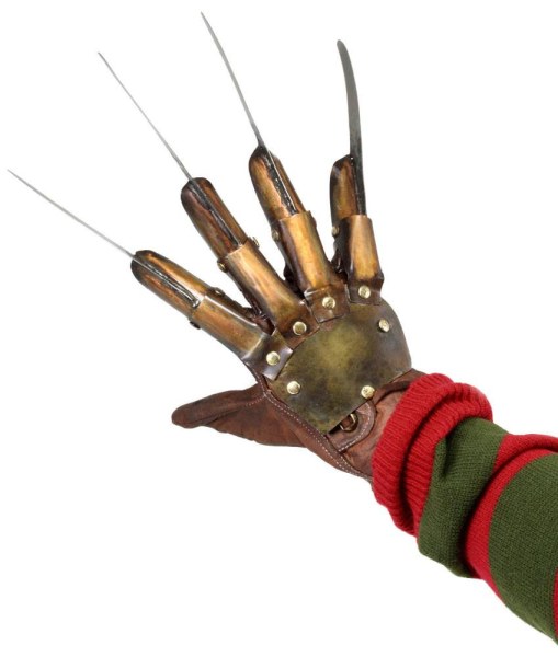 Guante Freddy Krueger réplica de Garras de la Noche 3