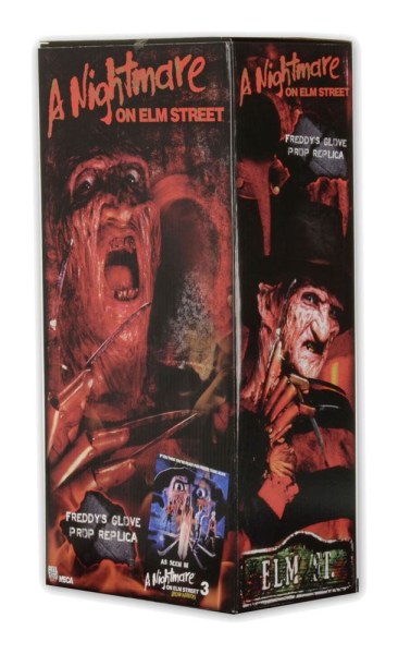 Guante Freddy Krueger réplica de Garras de la Noche 3