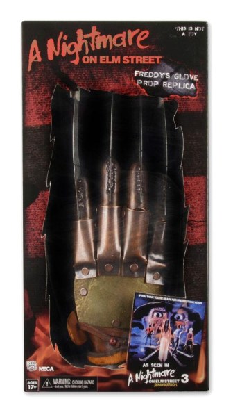 Guante Freddy Krueger réplica de Garras de la Noche 3