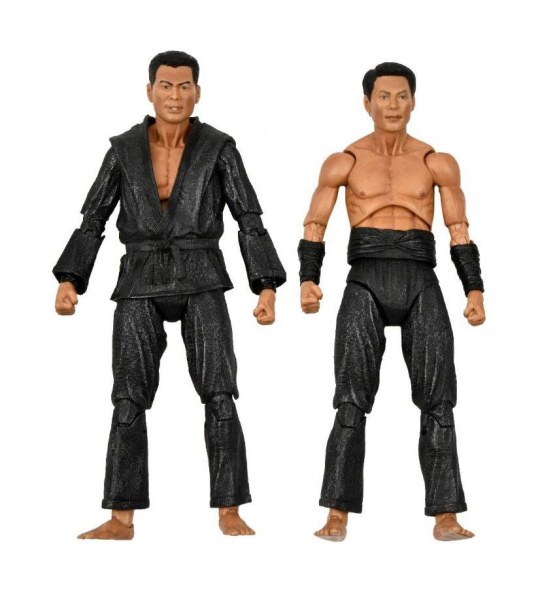 Las Tortugas Ninja (1990) pack de 2 Figuras Shadow Warriors 18 cm