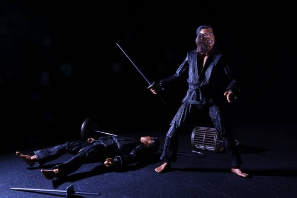 Las Tortugas Ninja (1990) pack de 2 Figuras Shadow Warriors 18 cm