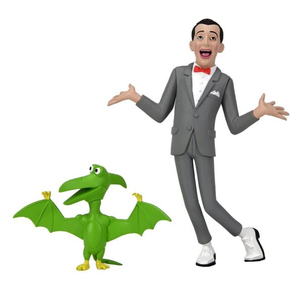 Figura Pee-Wee Herman Toony Classics Pee-Wee & Pterri 15 cm