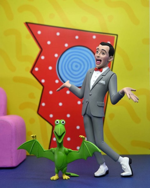 Figura Pee-Wee Herman Toony Classics Pee-Wee & Pterri 15 cm