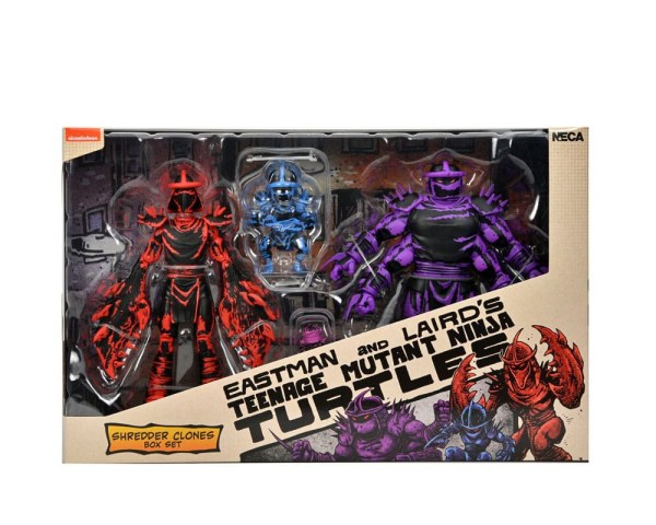Tortugas Ninja (Mirage Comics) Figura Shredder Clones Box Set 18 cm