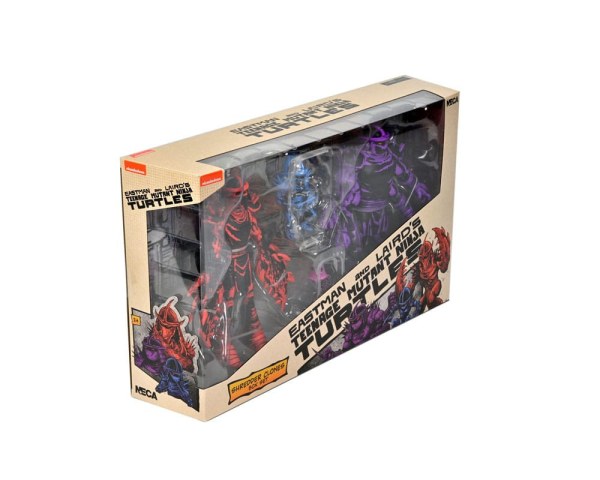 Tortugas Ninja (Mirage Comics) Figura Shredder Clones Box Set 18 cm