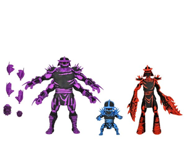 Tortugas Ninja (Mirage Comics) Figura Shredder Clones Box Set 18 cm