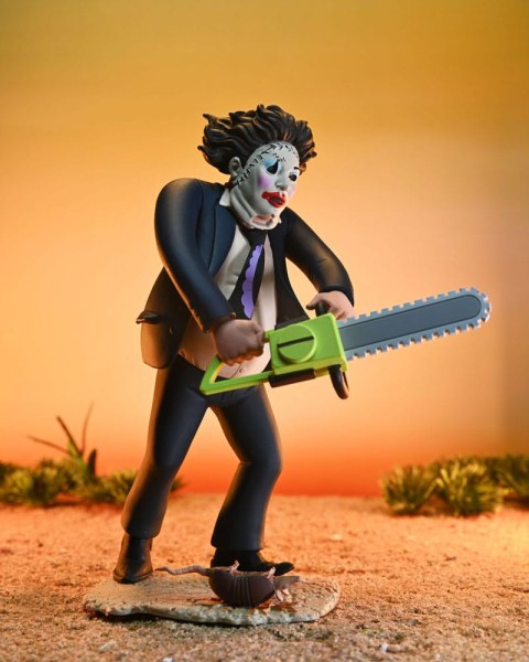 Figura Toony Terrors Masacre de Texas 50 Aniversario Pretty Woman Leatherface 15 cm