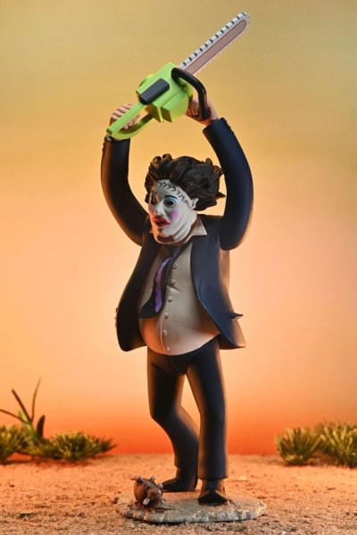 Figura Toony Terrors Masacre de Texas 50 Aniversario Pretty Woman Leatherface 15 cm