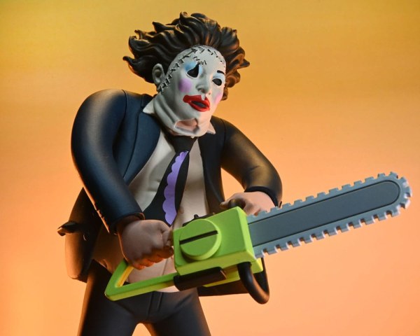 Figura Toony Terrors Masacre de Texas 50 Aniversario Pretty Woman Leatherface 15 cm