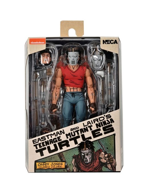 Tortugas Ninja (Mirage Comics) Figura Casey Jones con camisa roja 18 cm